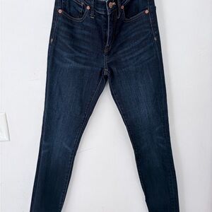 Madewell Women's Blue Jeans, 9” High Rise, Skinny skinny, Size 24